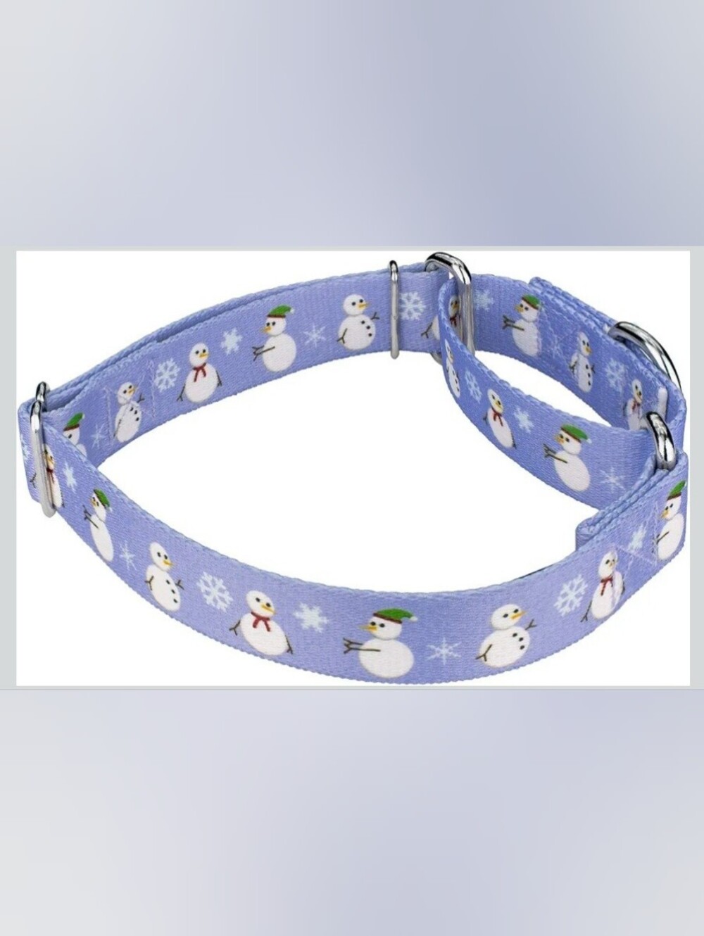 Snowman Martindale Dog Collar
